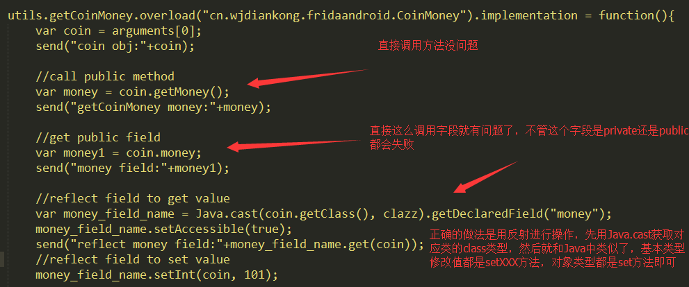 应该使用的方法